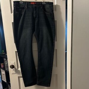 Classic Black Straight Men's Jeans